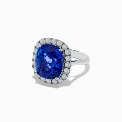 Effy Jewelry Nahla Siri 14K White Gold Tanzanite and Diamond Ring | Rings