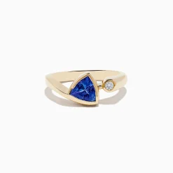 Effy Jewelry Nahla Siri 14K Yellow Gold Tanzanite and Diamond Ring | Rings