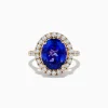 Effy Jewelry Nahla Siri 14K Yellow Gold Tanzanite and Diamond Ring | Rings