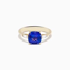 Effy Jewelry Nahla Siri 14K Yellow Gold Tanzanite and Diamond Ring | Rings