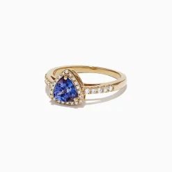 Effy Jewelry Nahla Siri 14K Yellow Gold Tanzanite and Diamond Ring, 0.96 TCW | Rings