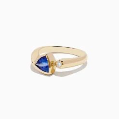 Effy Jewelry Nahla Siri 14K Yellow Gold Tanzanite and Diamond Ring | Rings
