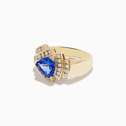 Effy Jewelry Nahla Siri 14K Yellow Gold Tanzanite and Diamond Ring | Rings