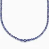 BH Multi Nahla Siri Sterling Silver Tanzanite Necklace, 27.69 TCW | Necklaces & Pendants