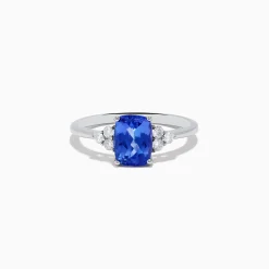 Effy Jewelry Nahla Siri Sterling Silver Tanzanite and Diamond Ring | Rings