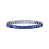 Effy Jewelry Nahla Siri Sterling Silver Tanzanite Tennis Bracelet | Bracelets