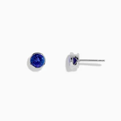 Effy Jewelry Nahla Siri Sterling Silver Tanzanite Stud Earrings | Earrings