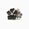 Effy Jewelry Nature 14K Gold Black, Espresso u0026 White Diamond Flower Ring, 2.04 TCW | Rings