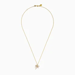 Effy Jewelry Nature 14K Yellow Gold Opal and Diamond Palm Tree Pendant | Necklaces & Pendants