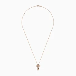 BH Multi Novelty 14K Gold Diamond and White Sapphire Totem Pendant, 0.28 TCW | Necklaces & Pendants