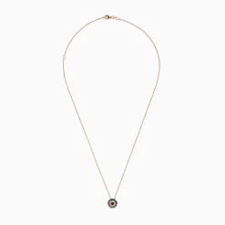 BH Multi Novelty 14K Gold Ruby, Blue u0026 White Diamond Evil Eye Pendant,0.40 TCW | Necklaces & Pendants