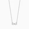 Effy Jewelry Novelty 14K White Gold Diamond Infinity Necklace, 0.09 TCW | Necklaces & Pendants
