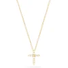 Effy Jewelry Novelty 14K Yellow Gold Diamond Cross Pendant, 0.22 TCW | Necklaces & Pendants