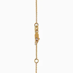 Effy Jewelry Novelty 14K Yellow Gold Purple Enamel Black and White Diamond Evil Eye Bracelet | Bracelets