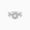 BH Multi Pave Classica 14K White Gold Diamond Ring | Rings