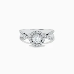 BH Multi Pave Classica 14K White Gold Diamond Ring | Rings