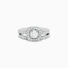 BH Multi Pave Classica 14K White Gold Diamond Engagement u0026 Wedding Ring Set 1.34 TCW | Rings