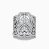 Effy Jewelry Pave Classica 14k White Gold Diamond Ring | Rings