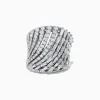 Effy Jewelry Pave Classica 14K White Gold Diamond Art Deco Statement Ring 2.36 TCW | Rings