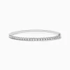 BH Multi Pave Classica 14K White Gold Diamond Bangle 0.98 TCW | Bracelets