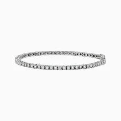 BH Multi Pave Classica 14K White Gold Diamond Tennis Bracelet 2.99 TCW | Bracelets