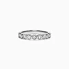 Effy Jewelry Pave Classica 14K White Gold Diamond Bezel Set Ring, 0.35 TCW | Rings