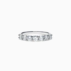 Effy Jewelry Pave Classica 14K White Gold Diamond Band 1.03 TCW | Rings
