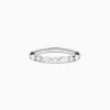 BH Multi Pave Classica 14K White Gold Diamond Band, 0.59 TCW | Rings