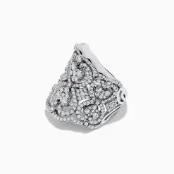Effy Jewelry Pave Classica 14k White Gold Diamond Ring | Rings