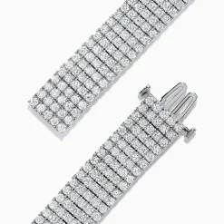 BH MULTI Pave Classica 14K White Gold Diamond Bracelet, 10.05 TCW | Bracelets
