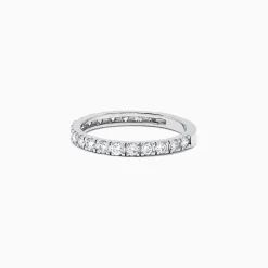 Effy Jewelry Pave Classica 14K White Gold Diamond Band, 0.65 TCW | Rings