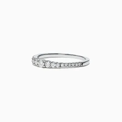 Effy Jewelry Pave Classica 14K White Gold Diamond Band, 0.31 TCW | Rings