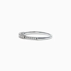 Effy Jewelry Pave Classica 14K White Gold Diamond Band, 0.31 TCW | Rings
