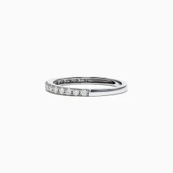 Effy Jewelry Pave Classica 14K White Gold Diamond Band, 0.34 TCW | Rings