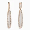 Effy Jewelry Pave Rose 14K Rose Gold Diamond Inside Out Earrings | Earrings