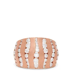 Effy Jewelry Pave Rose 14K Rose Gold Diamond Ring, 1.68 TCW | Rings