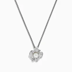 Effy Jewelry 925 Pearl Sterling Silver Pearl Flower Pendant | Necklaces & Pendants