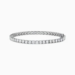 Effy Jewelry Reverie 14K White Gold 7 Carat Lab Grown Diamond Tennis Bracelet | Bracelets