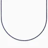 Effy Jewelry Royal Bleu 14K White Gold Blue Sapphire Necklace | Necklaces & Pendants