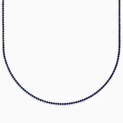 Effy Jewelry Royal Bleu 14K White Gold Blue Sapphire Necklace | Necklaces & Pendants
