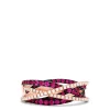 Effy Jewelry Ruby Royale 14K Rose Gold Ruby u0026 Diamond Crossover Band, 0.81 TCW | Rings
