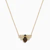 Effy Jewelry Safari 14K Yellow Gold Diamond and Citrine Bee Necklace | Necklaces & Pendants