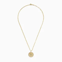BH Multi Safari 14K Yellow Gold Diamond Lions Head Pendant | Necklaces & Pendants