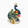 Effy Jewelry Safari 14K Yellow Gold Multi Sapphire Peacock Ring | Rings