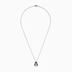 Effy Jewelry Safari Sterling Silver Diamond and Black Sapphire Penguin Pendant, 1.03 TCW | Necklaces & Pendants