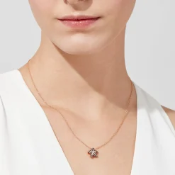 Effy Jewelry Seaside 14K Gold Espresso u0026 White Diamond Starfish Pendant, 0.36 TCW | Necklaces & Pendants
