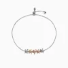 Effy Jewelry Seaside 14K Tri Color Gold Diamond Starfish Bracelet, 0.28 TCW | Bracelets