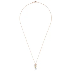 Effy Jewelry Seaside 14K Tri Color Gold Diamond Starfish Trio Pendant, 0.23 TCW | Necklaces & Pendants