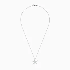 Effy Jewelry Seaside 14K White Gold Diamond Starfish Pendant, 0.55 TCW | Necklaces & Pendants
