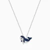 BH Multi Seaside 14K White Gold Sapphire and Diamond Whale Pendant | Necklaces & Pendants